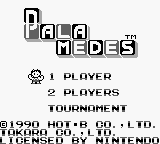 Palamedes (Europe) Title Screen